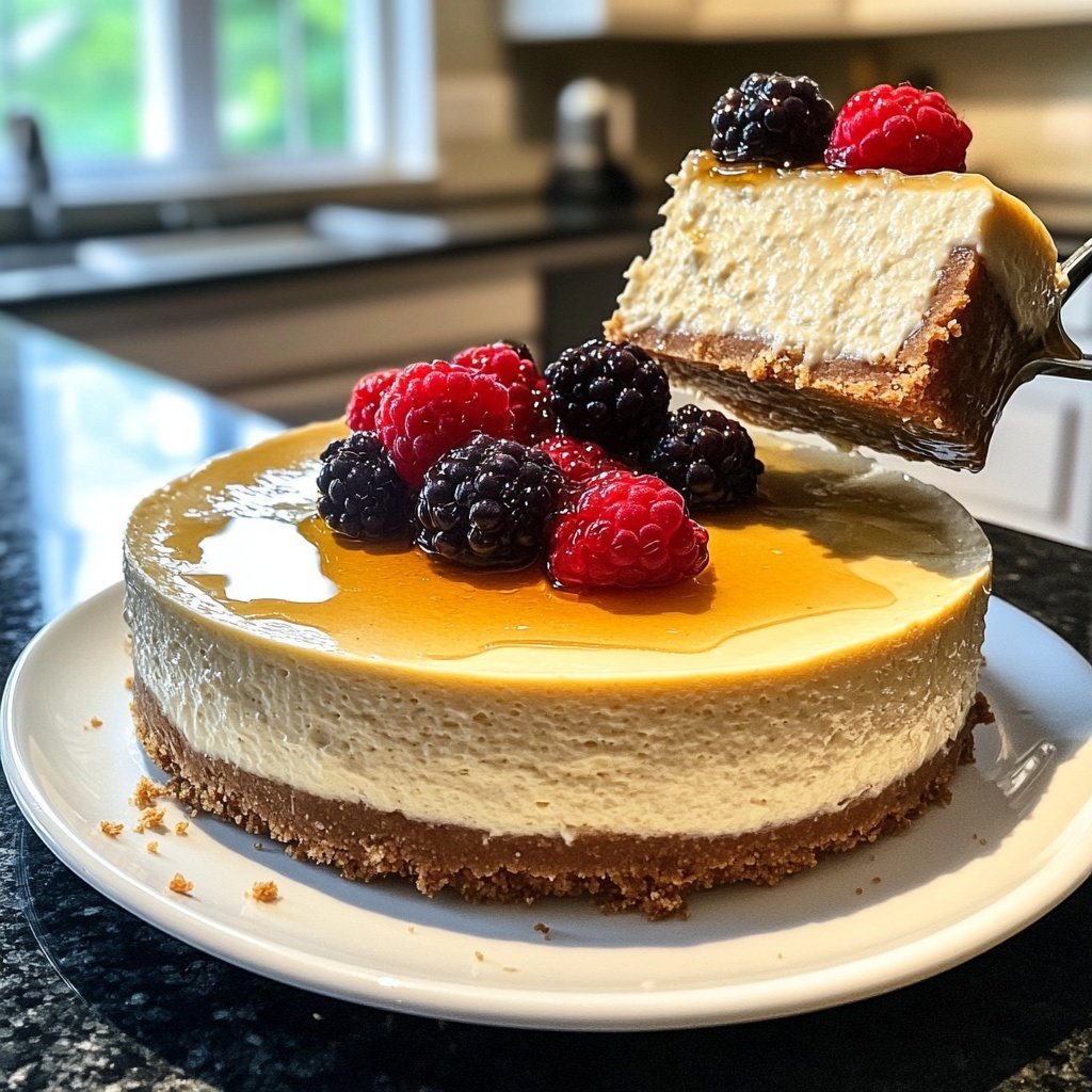 Capricorn Goat Cheese Cheesecake