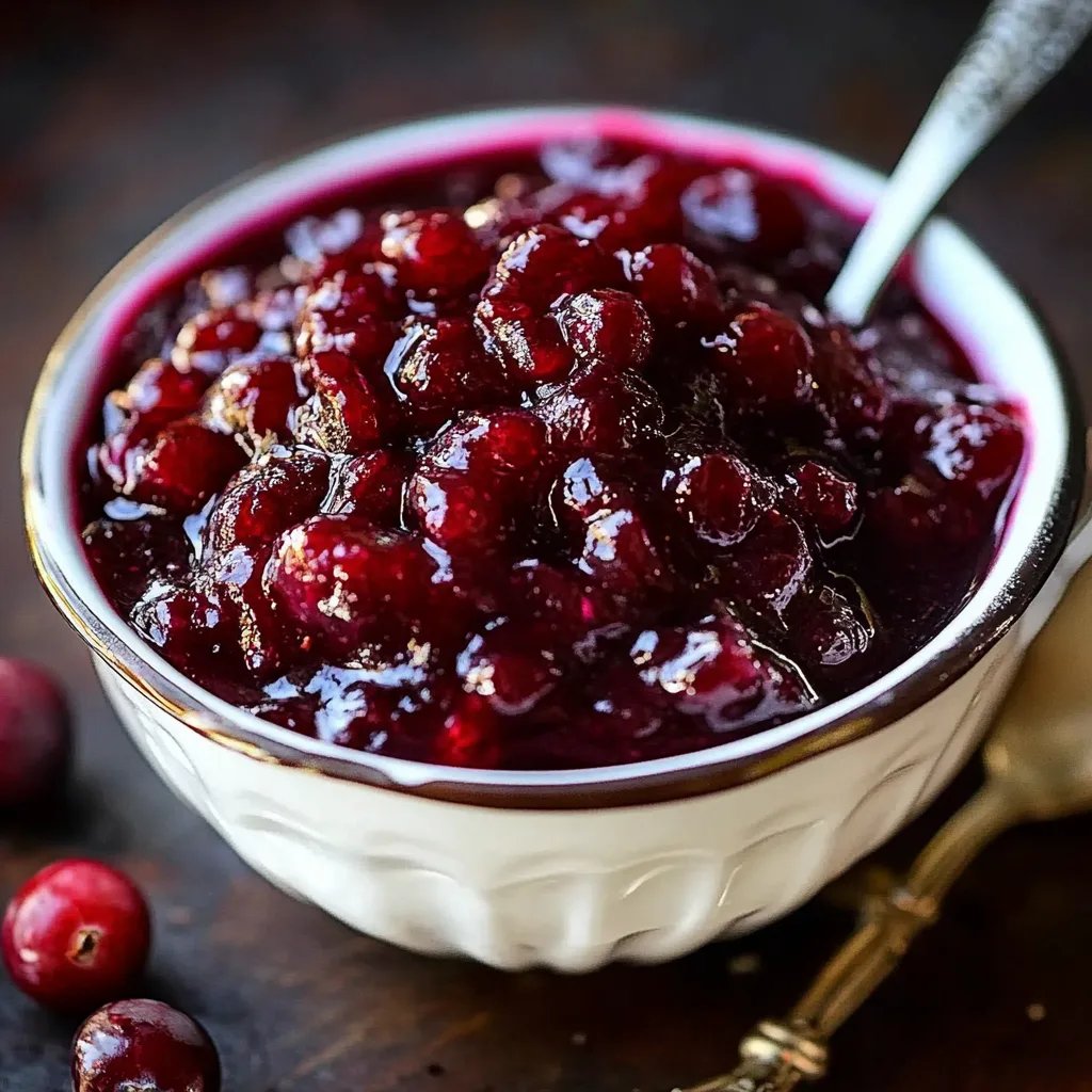Homemade Cranberry Sauce