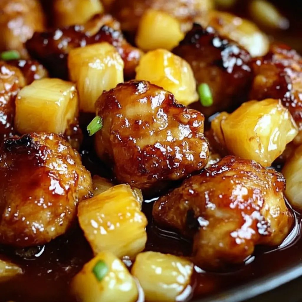 Brown Sugar Pineapple Chicken