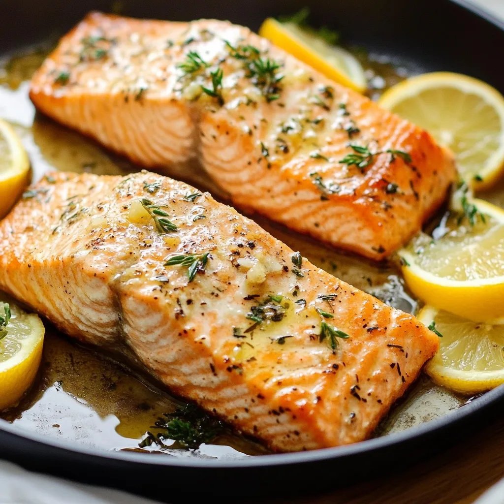Easy Garlic Butter Salmon