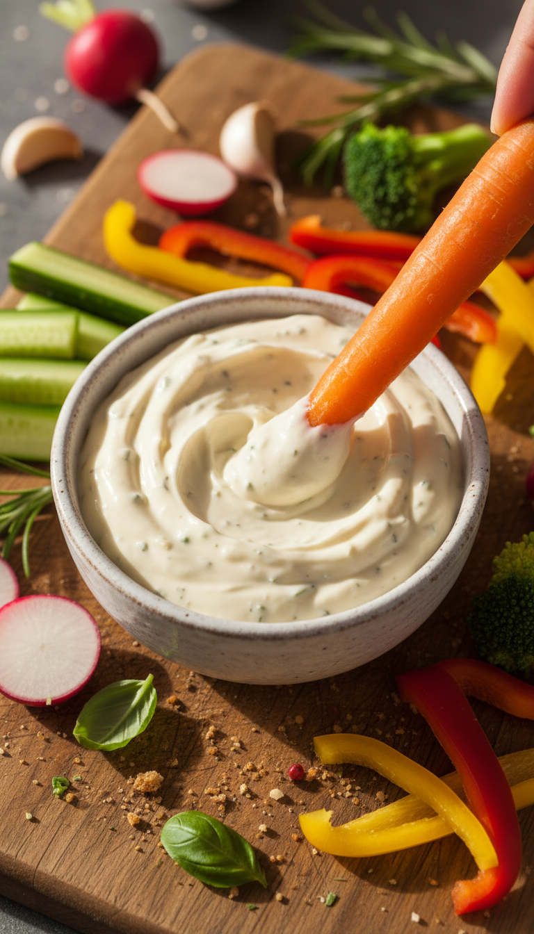 Garlic Aioli for Dipping Veggies