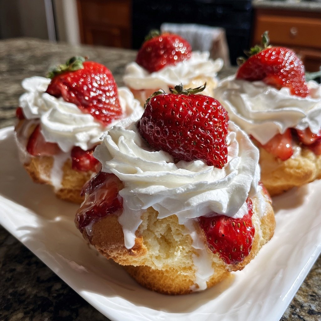 Strawberry Shortcake Cupcakes