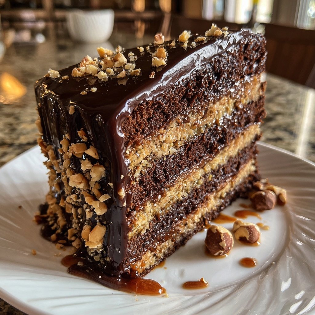 Capricorn Chocolate Hazelnut Cake