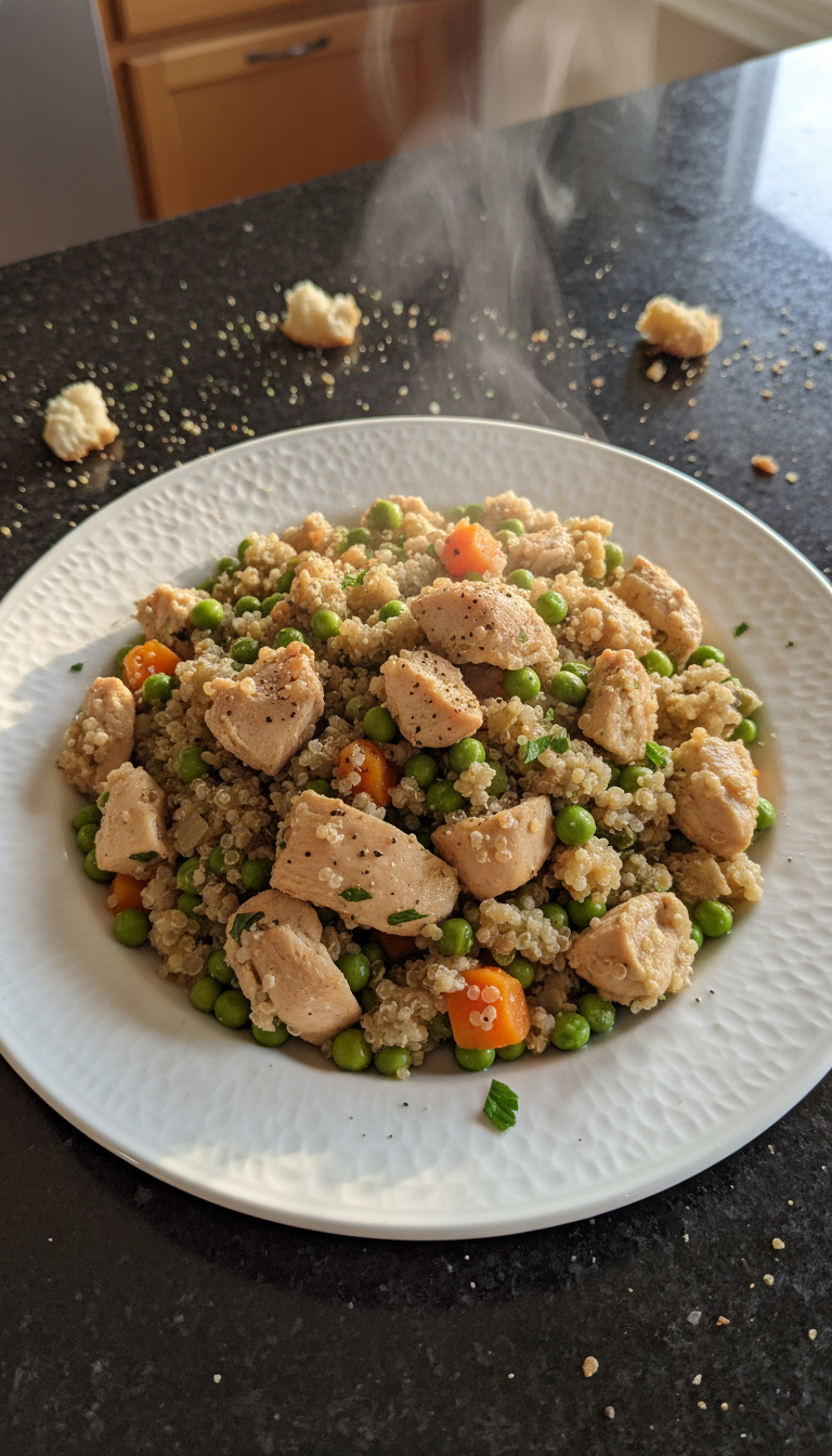 Warm Chicken and Quinoa Stew