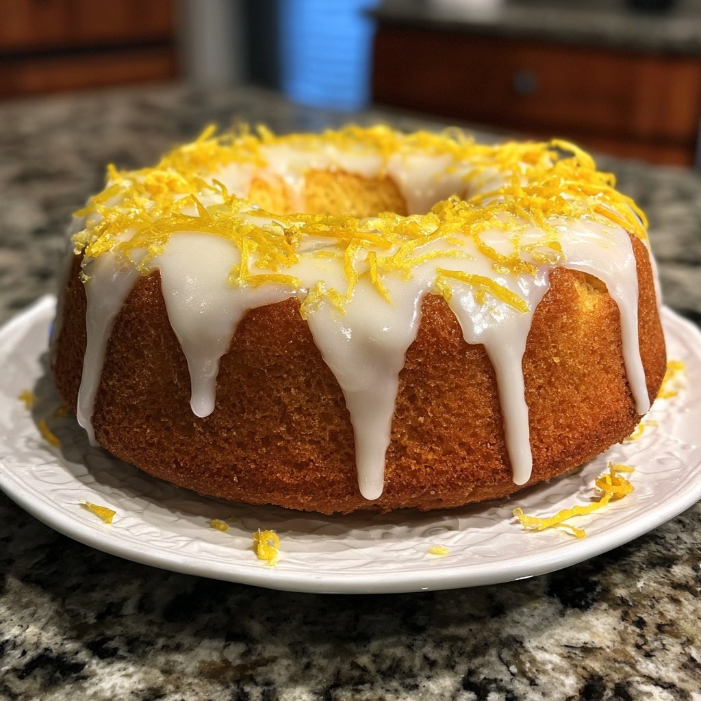Lemon Zest Cake Bliss