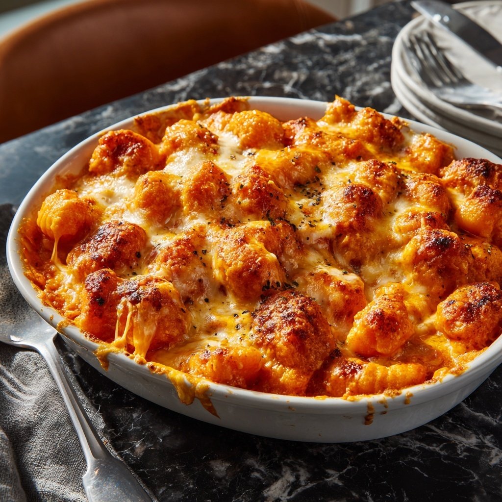 Vodka Sauce Baked Gnocchi Creamy