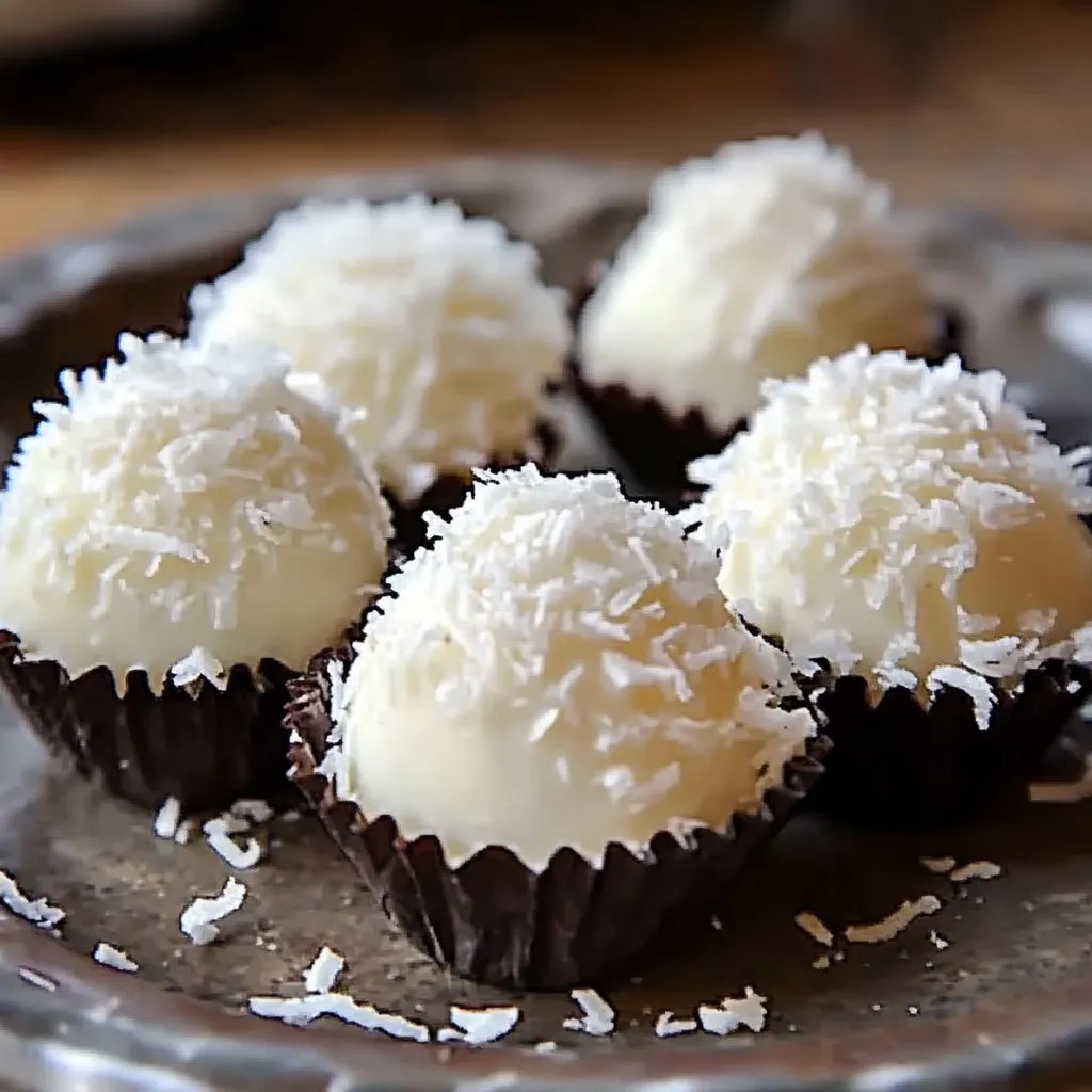 Coconut Cream Truffles and No Bake Candy Ideas