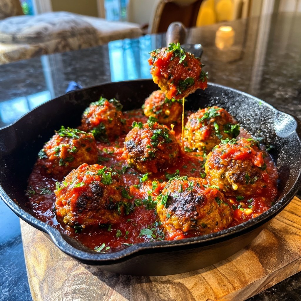 Savory High-Protein Meatballs