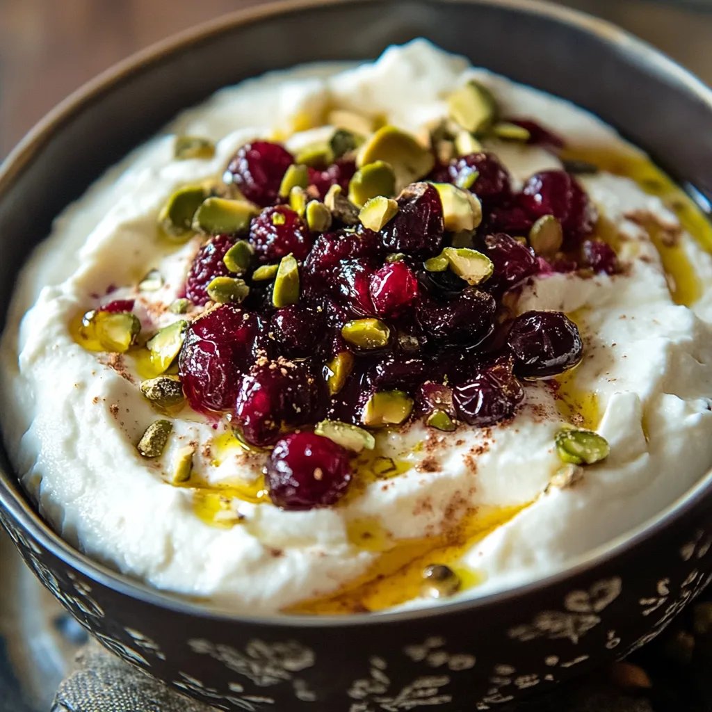 Whipped Feta Dip with Honey, Pistachios, and Cranberries: An Incredible Essential Recipe