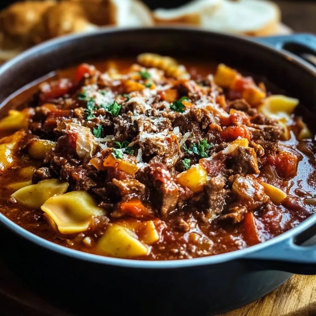 Sunday Slow Cooker Beef Ragu