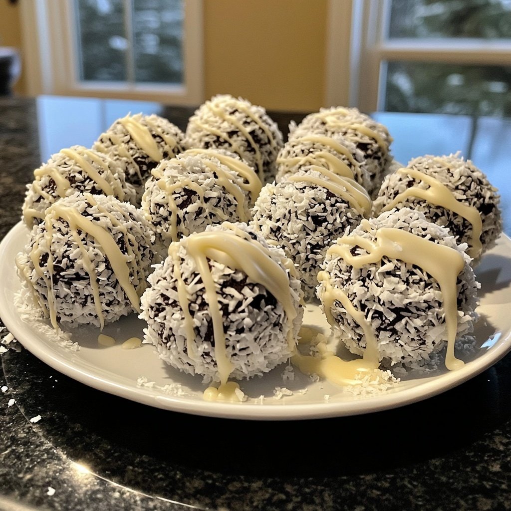 Snowball Oreo Cookie Balls