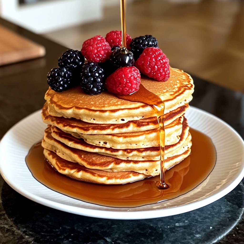 Fluffy Buttermilk Pancakes