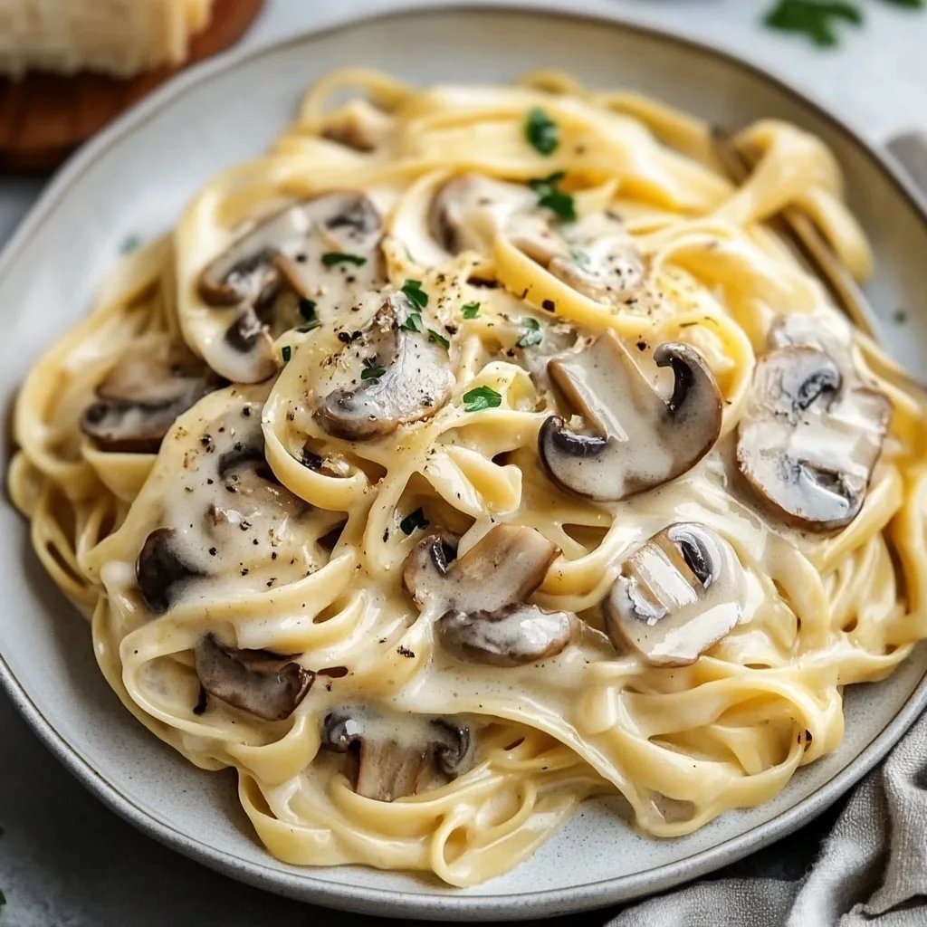 Creamy Mushroom Pasta