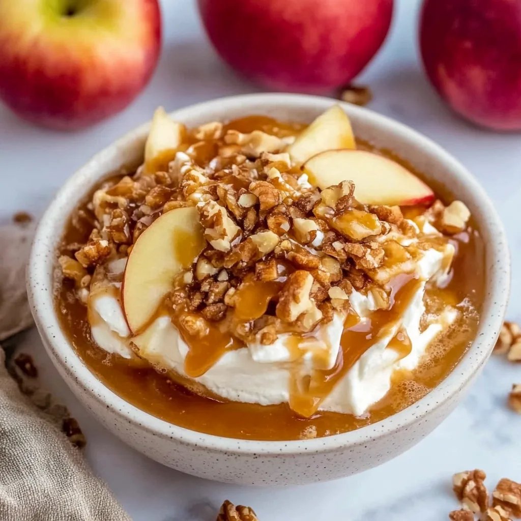 Cream Cheese Caramel Apple Dip