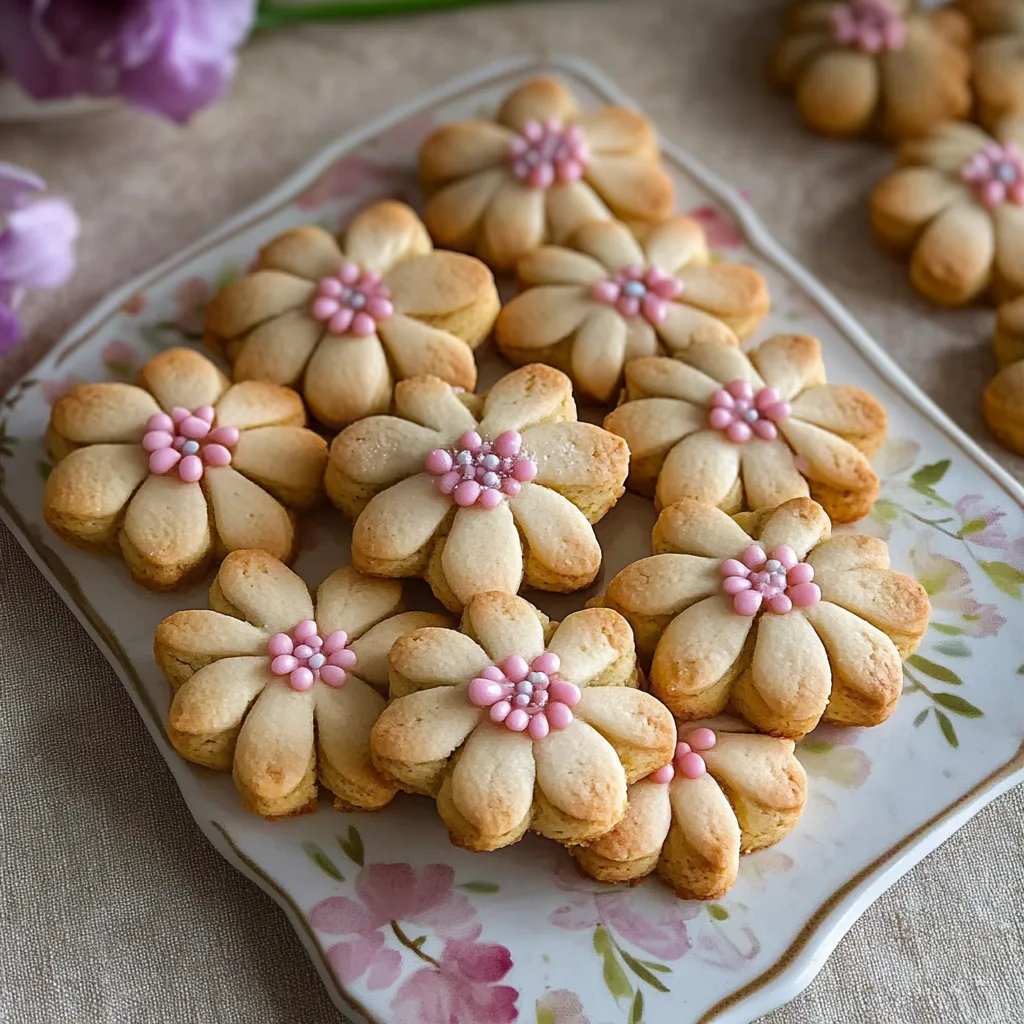 Spring Flower Shortbread Cookies: An Amazing Ultimate Recipe