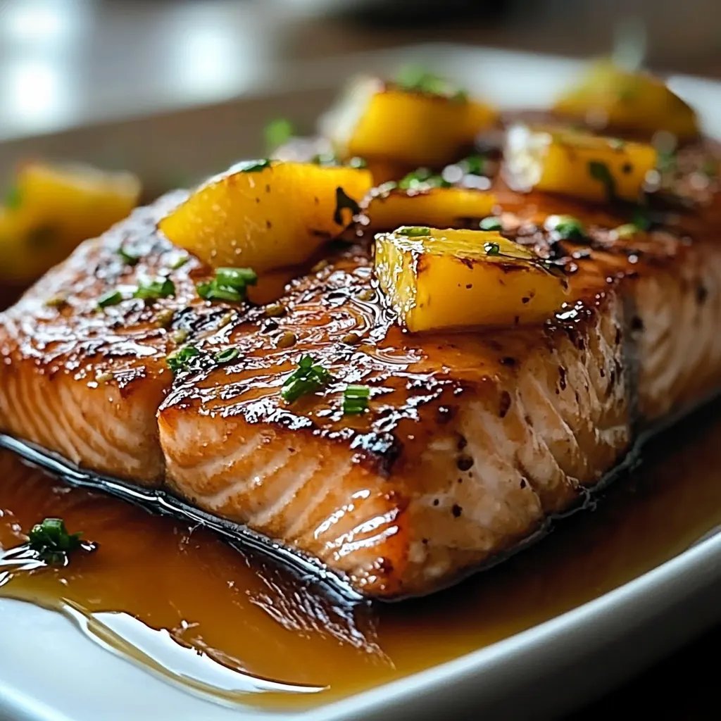Irresistible Honey Pineapple Salmon