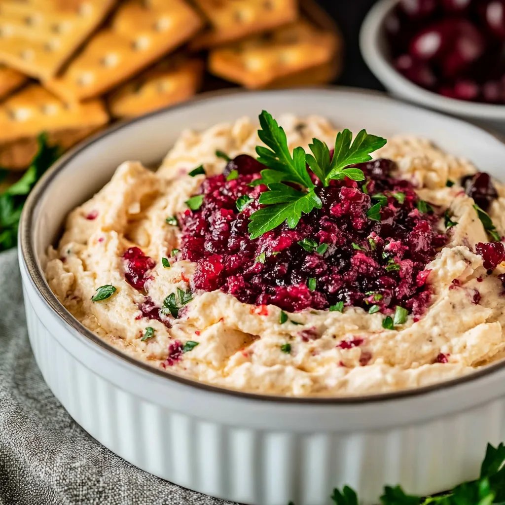 Cranberry Jalapeno Cream Cheese Dip