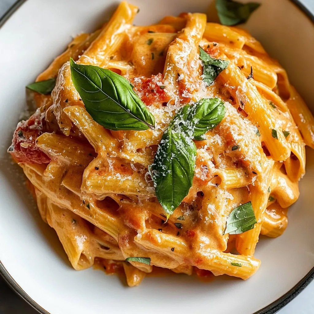 Easy One Pot Creamy Tomato Pasta