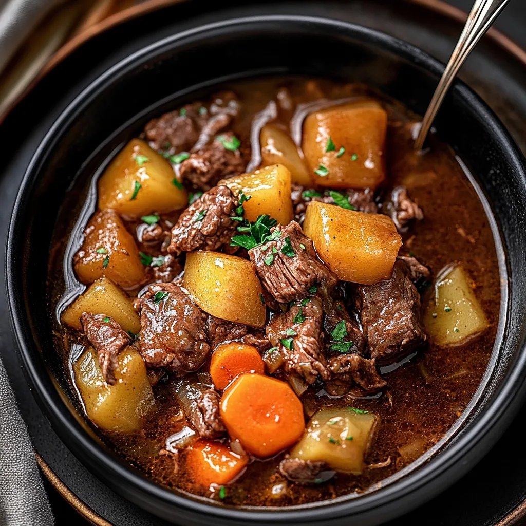 Slow Cooker Beef Stew