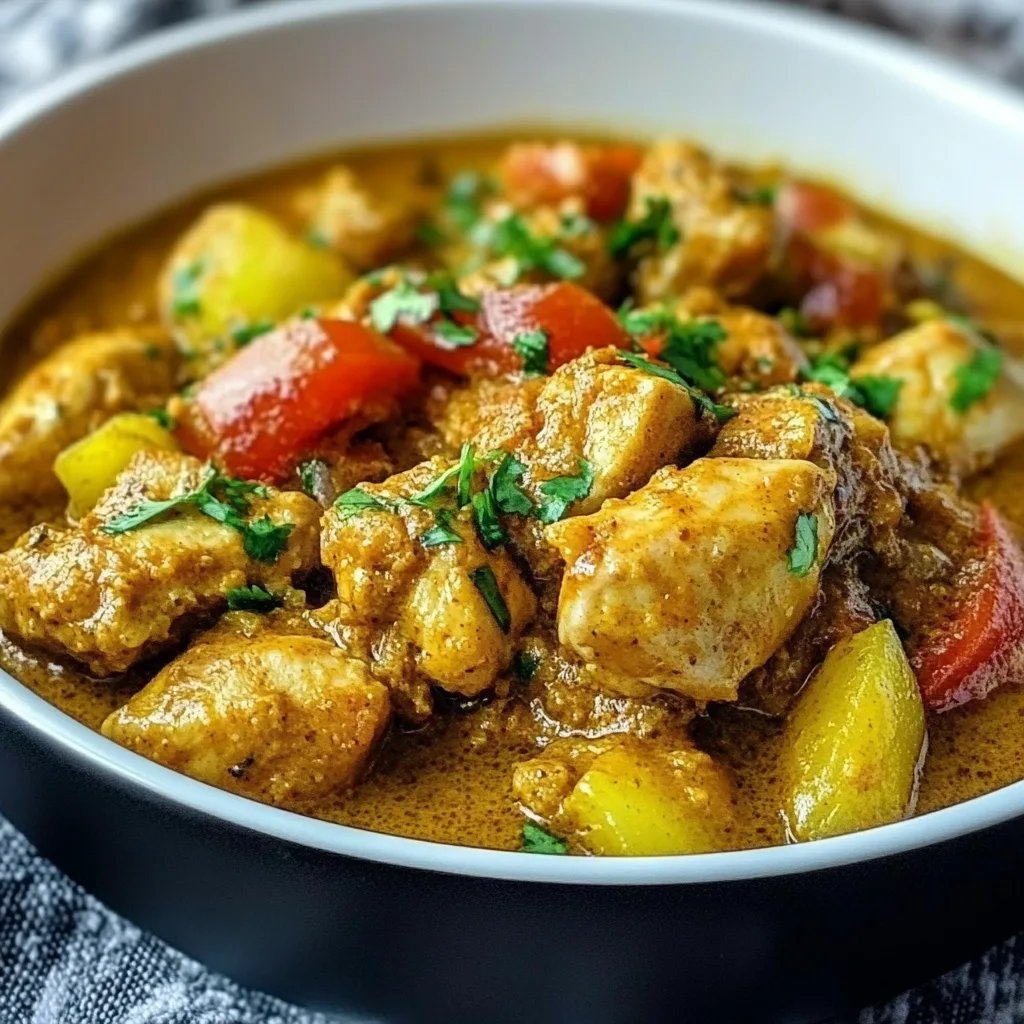 Easy Jamaican Curry Chicken