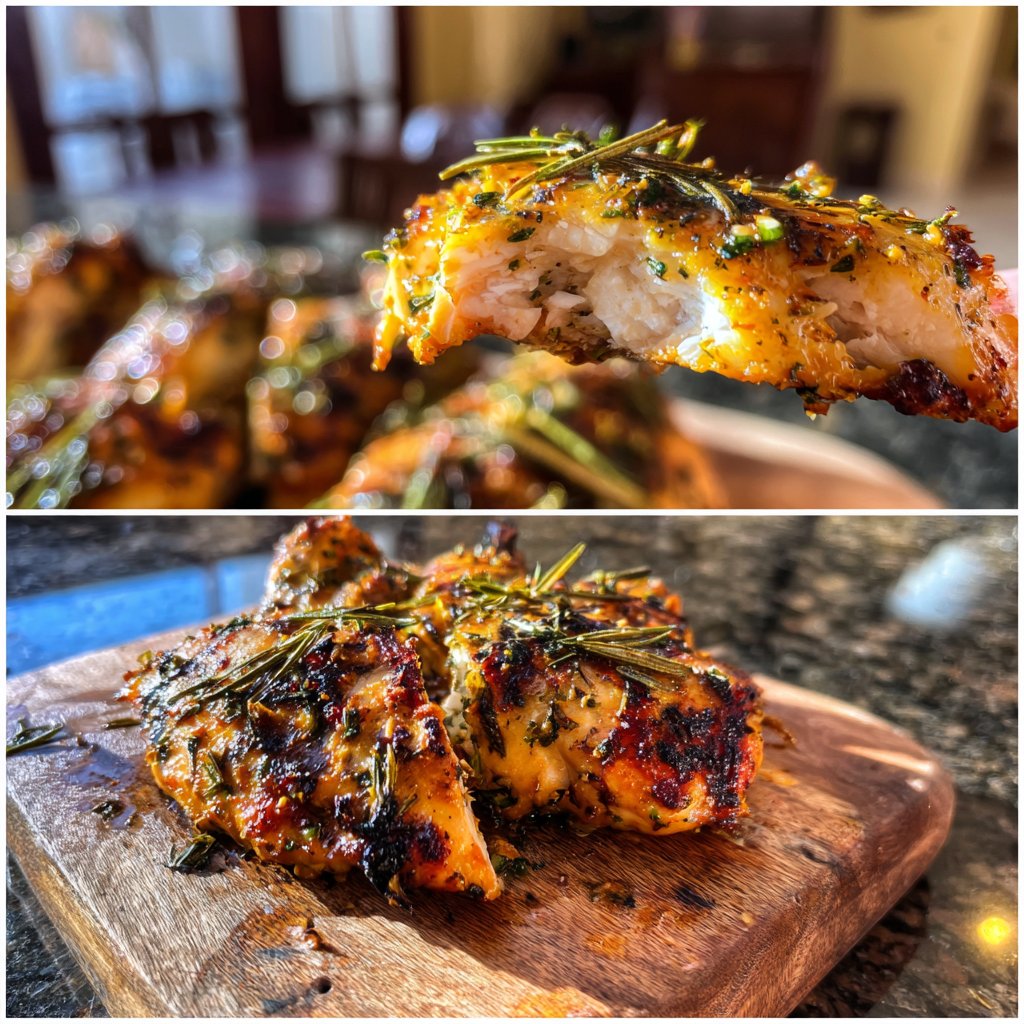 Lemon Rosemary Grilled Chicken