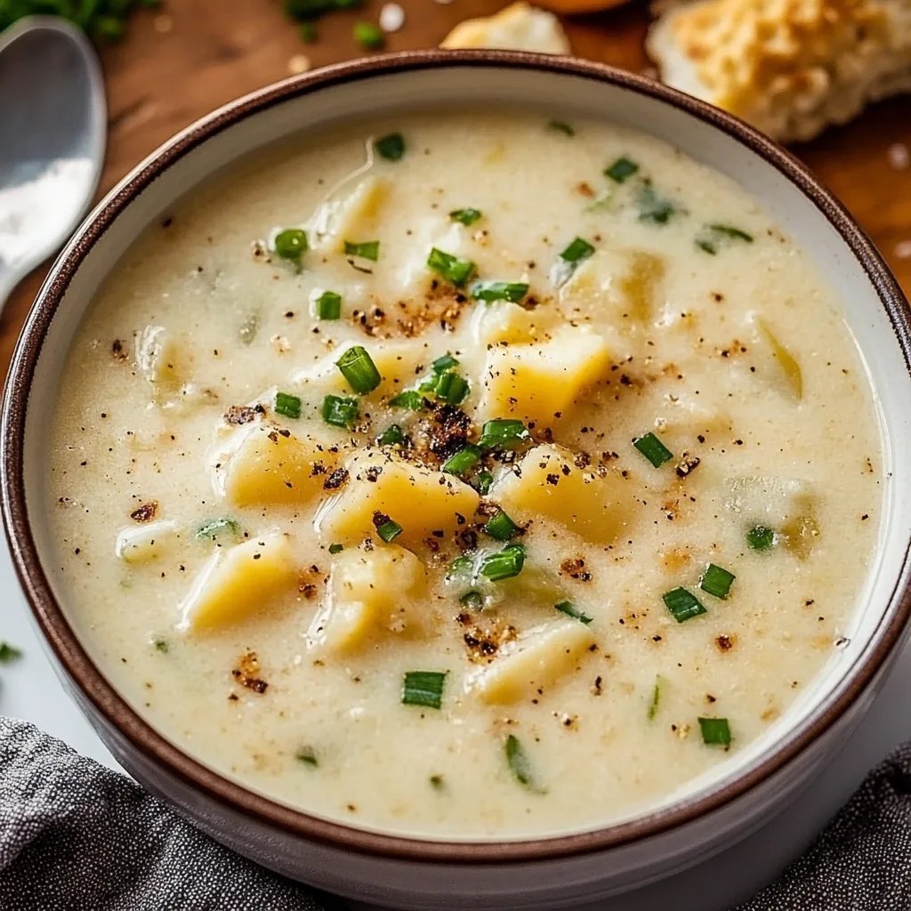 Easy Crockpot Potato Soup Recipe