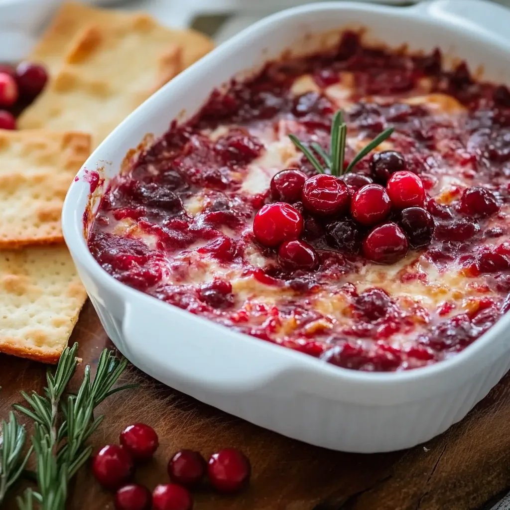 Irresistible Cranberry Cream Cheese Dip