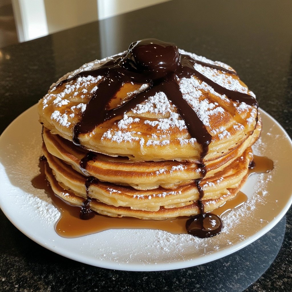 Irresistible Spanish Churro Pancakes