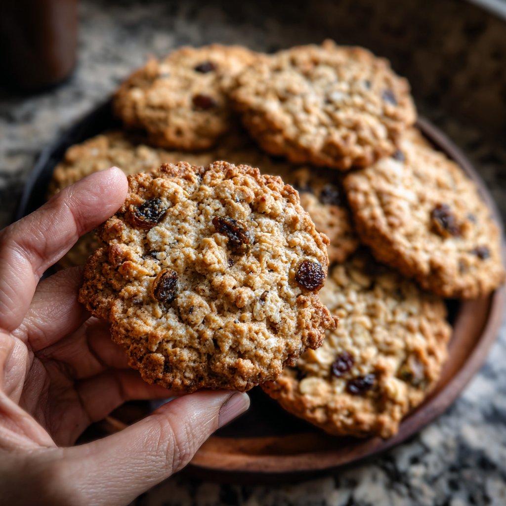 Oatmeal Raisin Spring Cookies