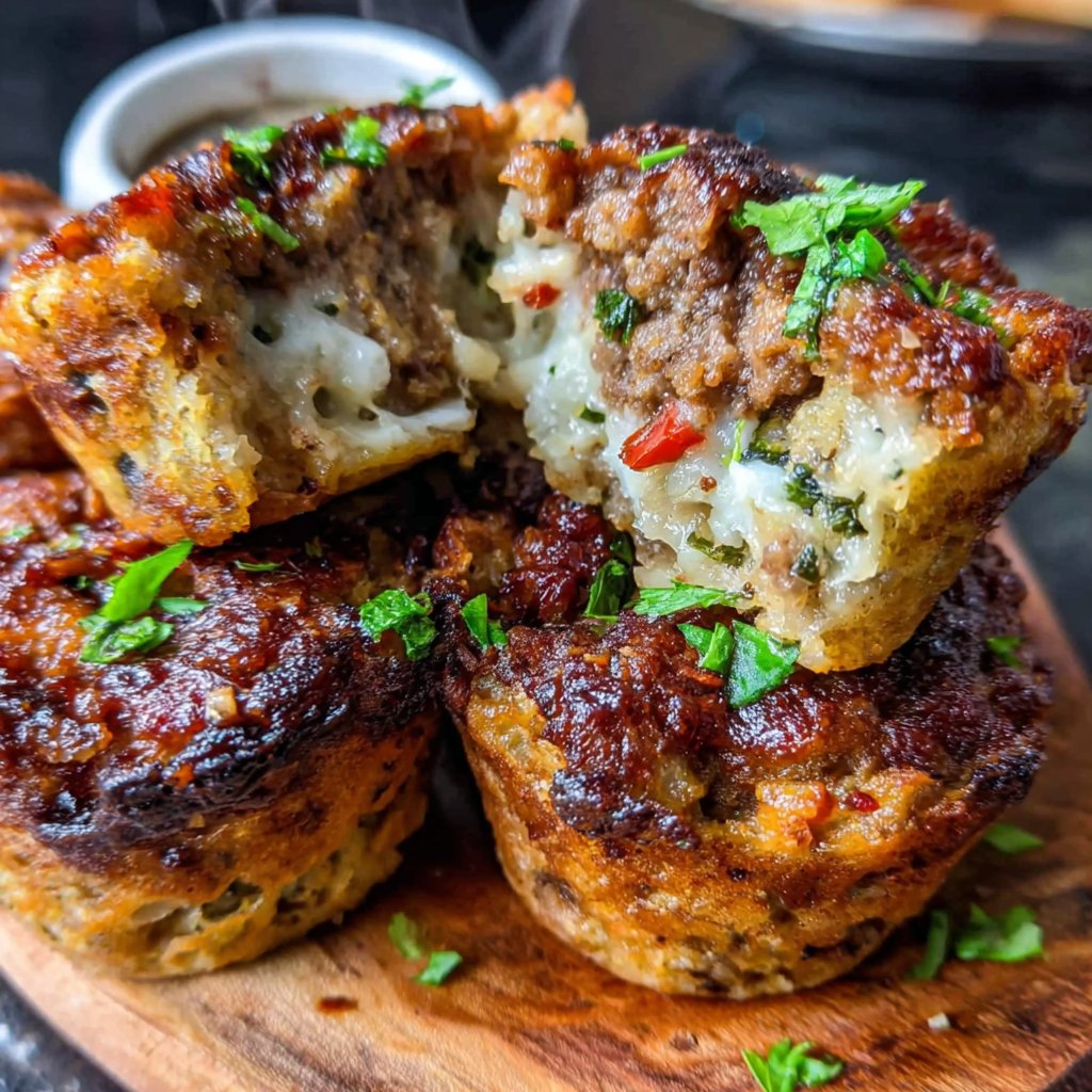 Creole-Spiced Meatloaf Muffins