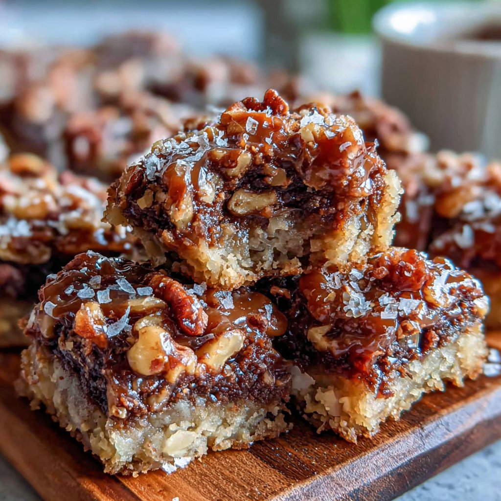 Caramel Brownie Crunch Bites