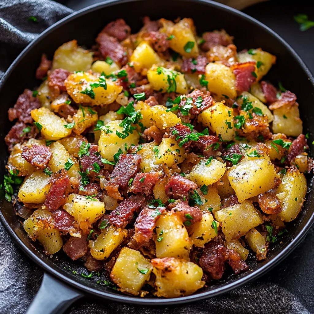 Quick and Easy Corned Beef Hash
