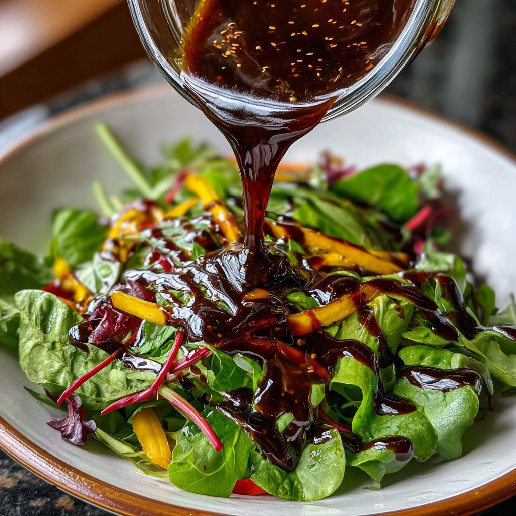Quick Balsamic Glaze for Everyday Salads​